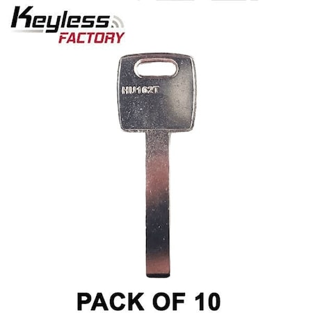 Keyless Factory VW HU162T Key Blade (10 PACK) MTK-HU162T